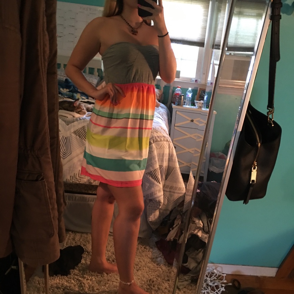 Colorful roxy dress